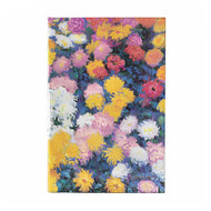Caderno Paperblanks Monet?s Chrysanthemums Capa Dura Midi 120g/m² 13x18cm 144 Páginas sem Pauta - Pb9715-0