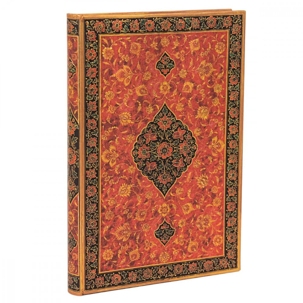 Caderno Paperblanks Layla Capa Dura Midi 120g/m² 13x18cm 144 Páginas com Pauta - Pb9800-3