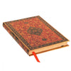 Caderno Paperblanks Layla Capa Dura Midi 120g/m² 13x18cm 144 Páginas com Pauta - Pb9800-3