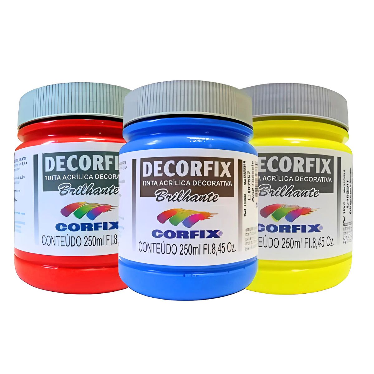 Tinta Acrílica Decorfix Corfix Brilhante 250ml - 15300