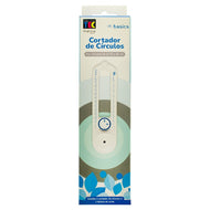 Cortador de Círculos Scrapbook 8,75cm a 30cm Linha Basics - Toke e Crie