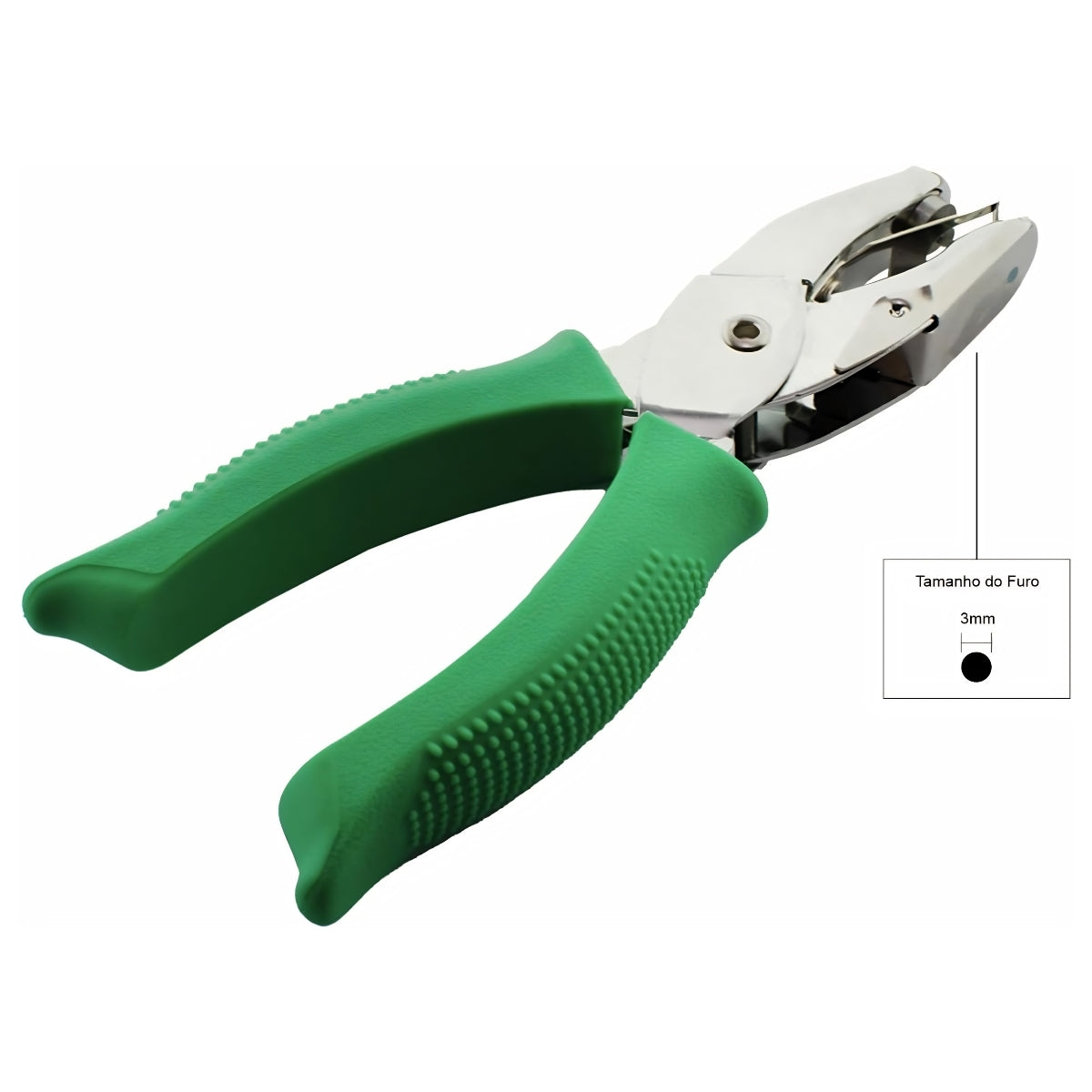 Kit de Furadores Alicate Circulos com 3 Unid Toke e Crie