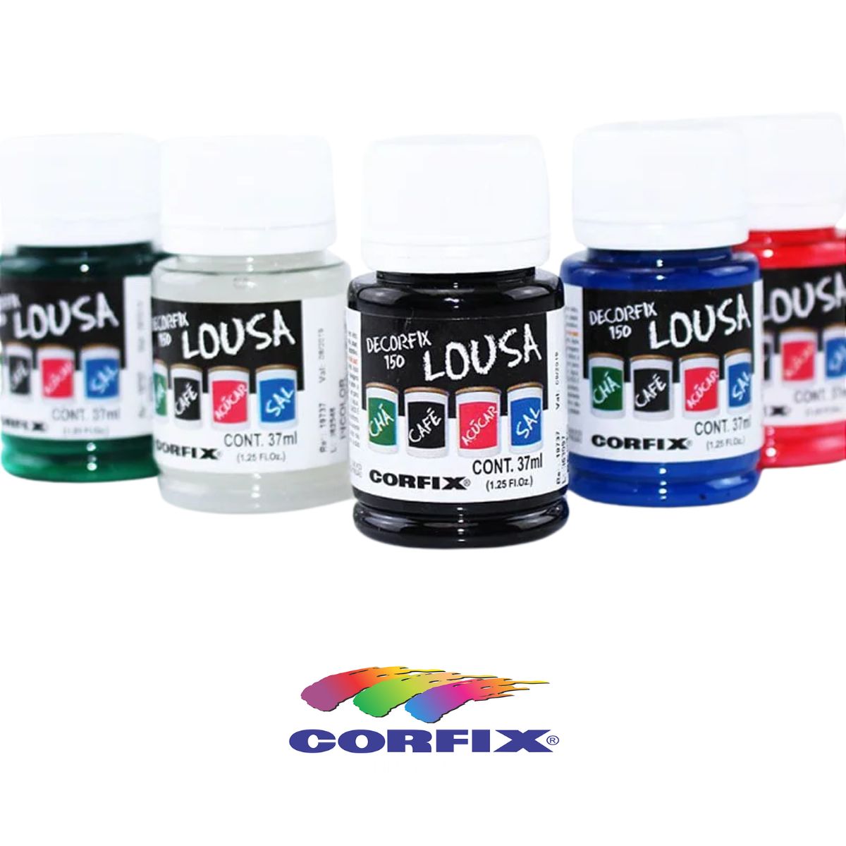 Tinta Decorfix 150 Corfix Lousa 37ml - 19737