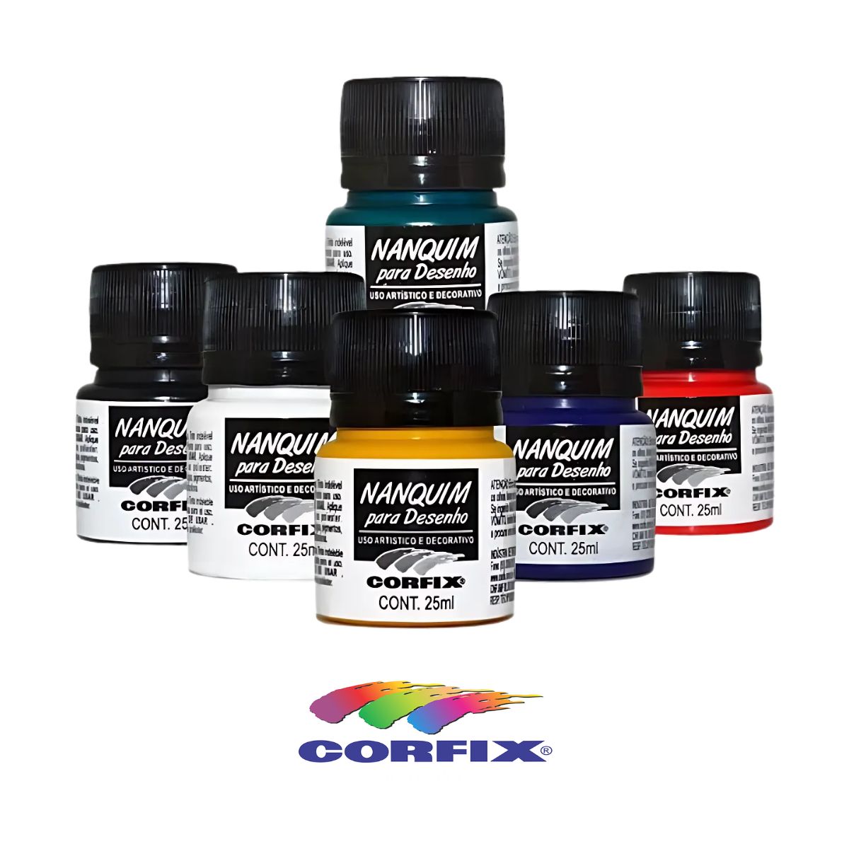 Tinta Nanquim Corfix 25ml - 25021