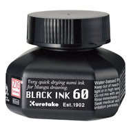 Tinta Nanquim Kuretake Cartoonist Black Ink 60ml