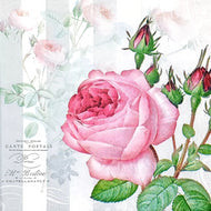Guardanapo para Decoupage Ambiente 33x33cm com 20 Unidades - Rosas
