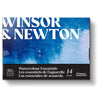 Estojo Tinta Aquarela Winsor & Newton Cotman Essentials 5ml com 14 Peças