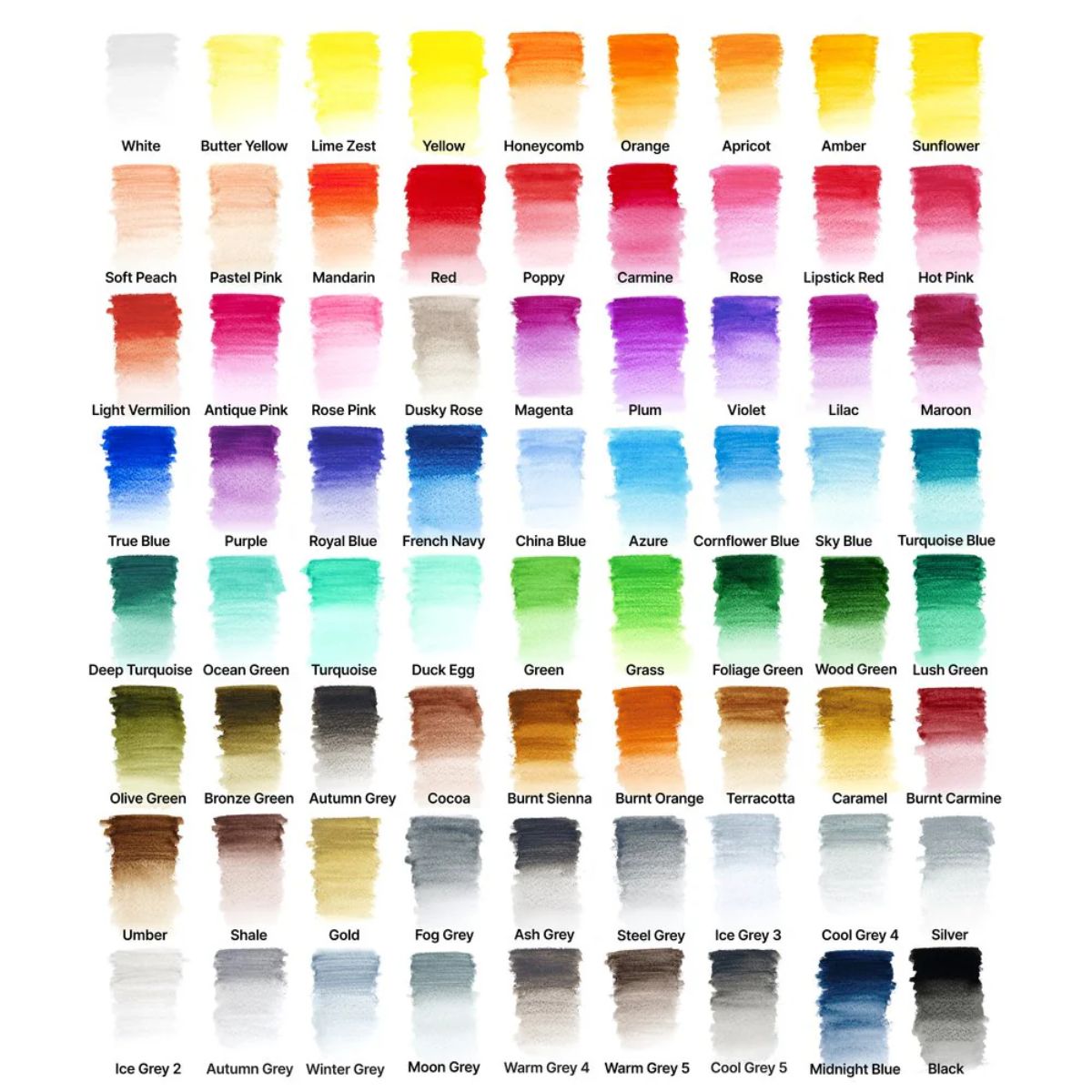 Estojo Lápis de Cor Aquarela Studio Collection Winsor & Newton com 72 Pecas