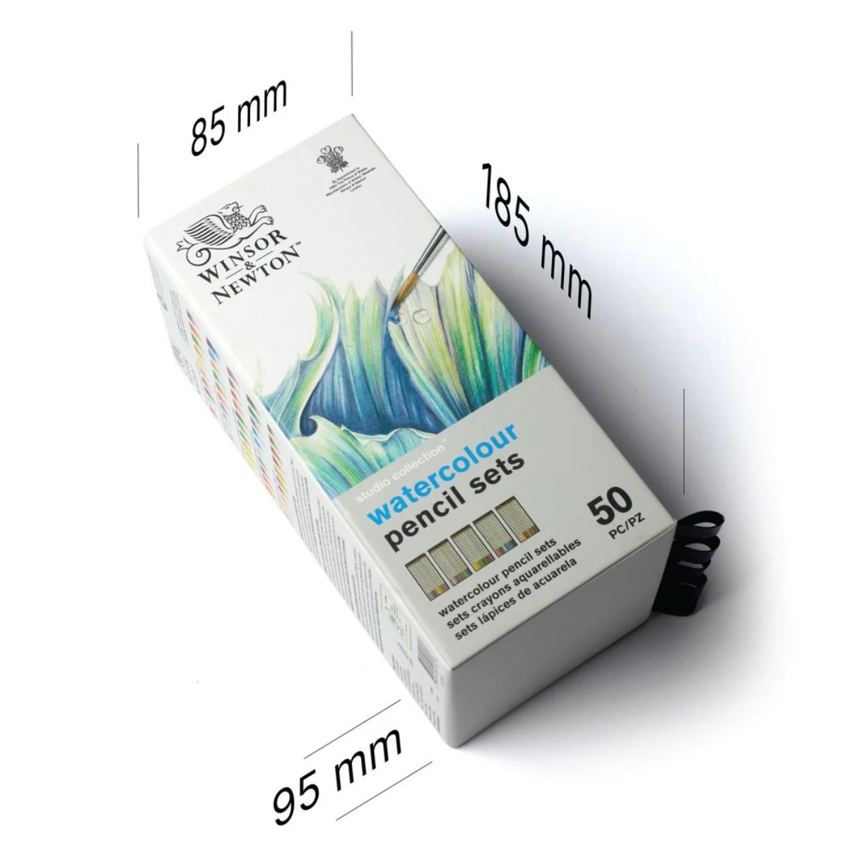 Estojo Lápis de Cor Aquarela Studio Collection com 50 Cores