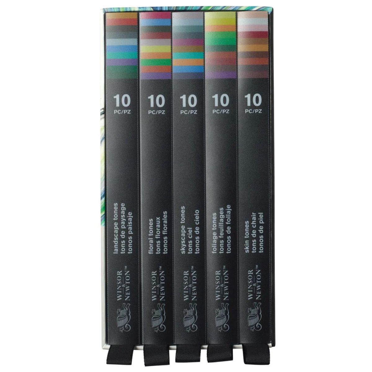 Estojo Lápis de Cor Aquarela Studio Collection com 50 Cores