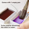 Estojo de Tinta Aquarela Pastilha Kuretake Gansai Tambi com 5 Cores Tons Granulating