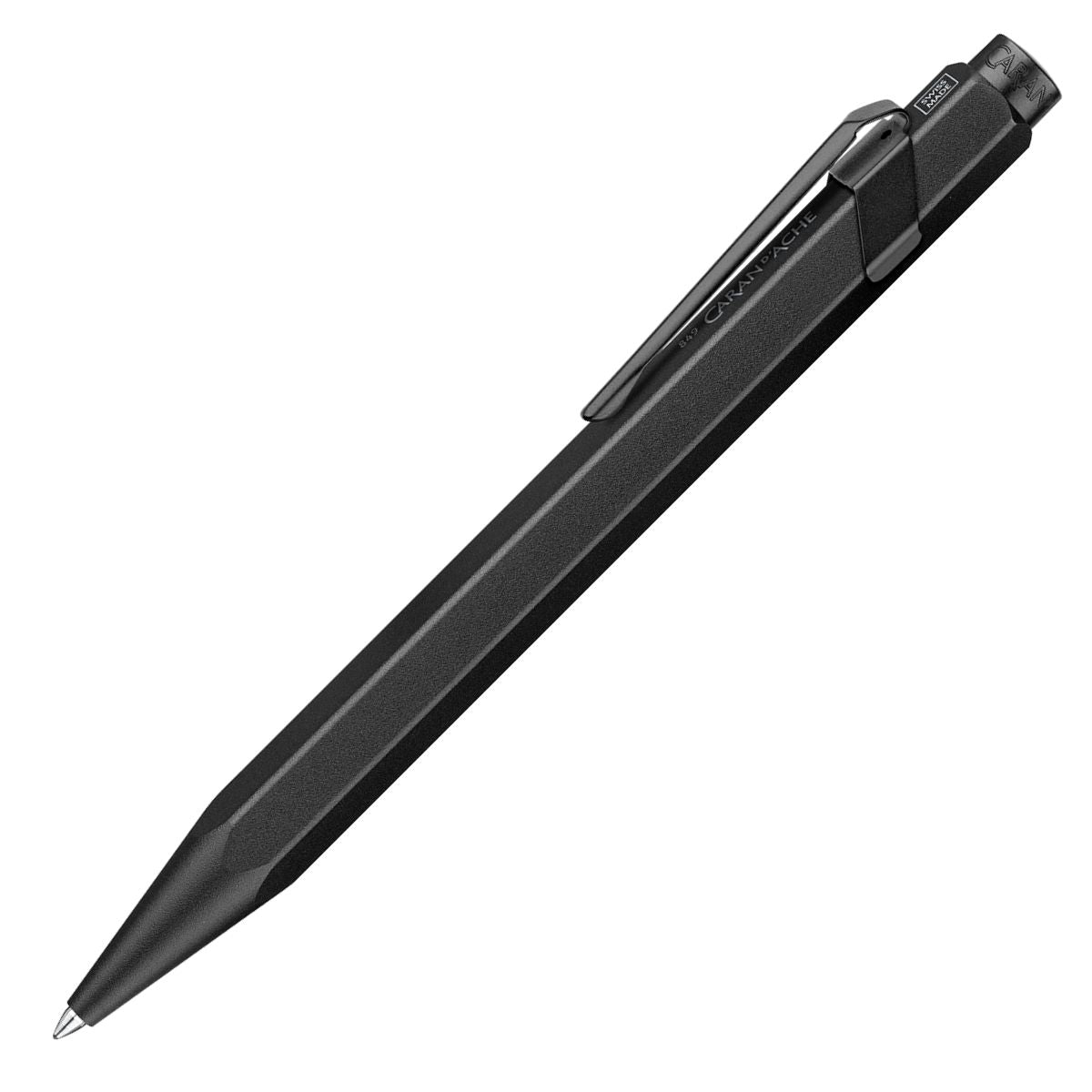 Caneta Esferográfica Caran D'ache Xl com Estojo de Lata - Black Code