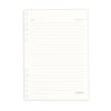 Refil para Caderno Cicero Organizador 14,8x21cm Pautado 40 Folhas Papel Offset