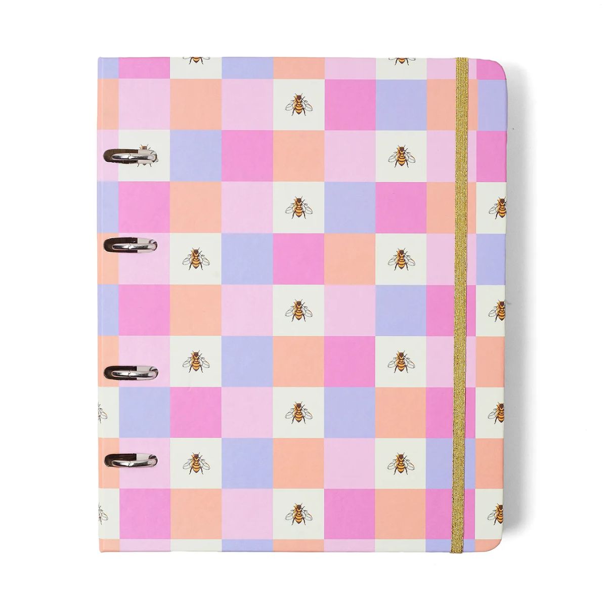 Caderno Criativo Argolado Cicero 17x24cm 100 Folhas Pautado - Melissa Casinha das Abelhas