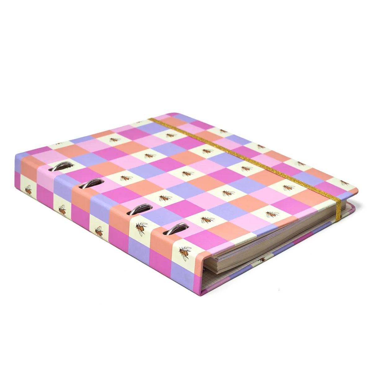 Caderno Criativo Argolado Cicero 17x24cm 100 Folhas Pautado - Melissa Casinha das Abelhas