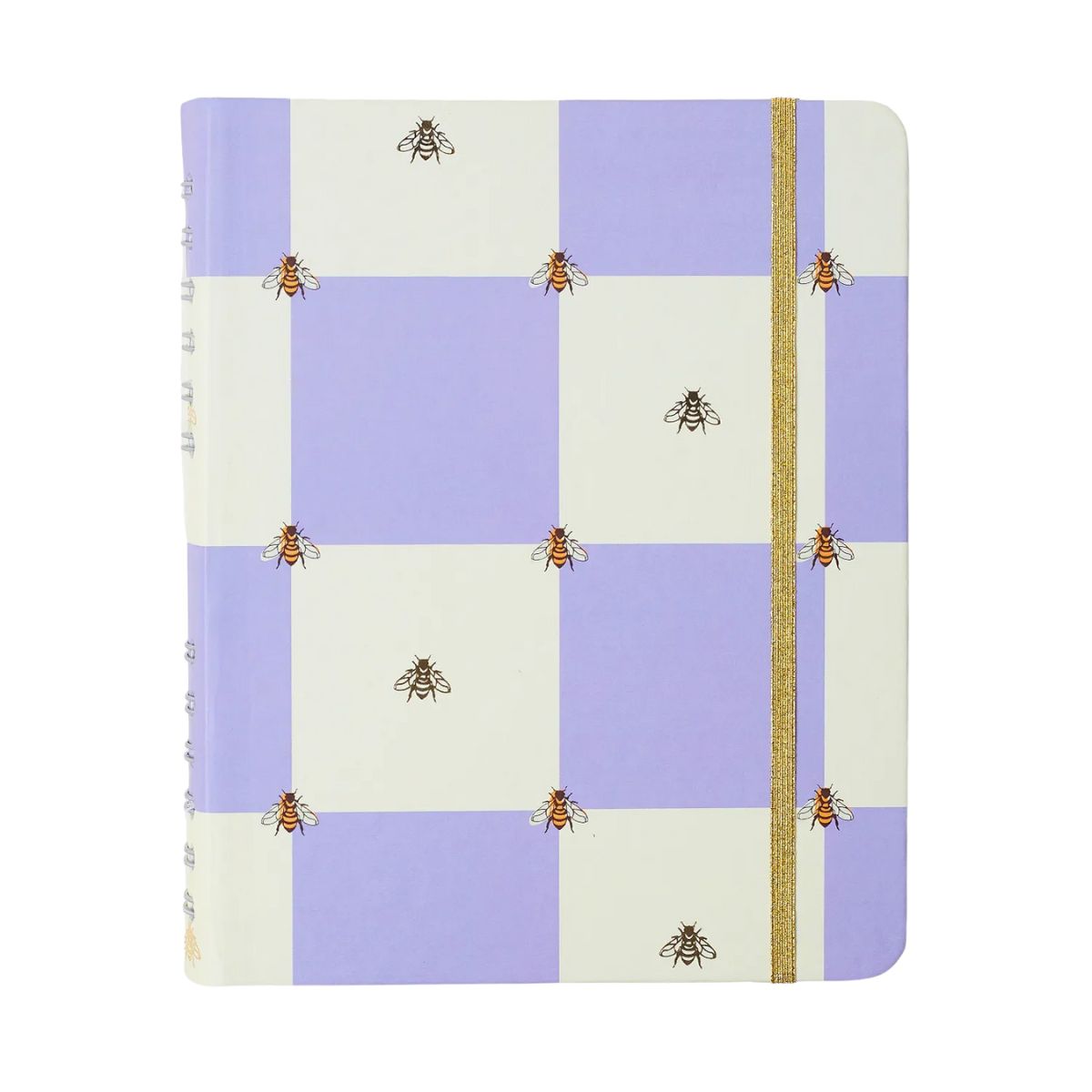 Caderno Organizador Wire-o Cicero A5 14,8x21cm 80 Folhas Duo Melissa Casa das Abelhas Lilás