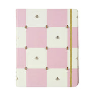 Caderno Organizador Wire-o Cicero 17x24cm 90 Folhas Duo Melissa Casa das Abelhas Rose