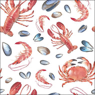Guardanapo para Decoupage Ambiente 33x33cm com 2 Unidades - Fundo do Mar