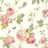 Guardanapo para Decoupage Ihr 33x33 Rosas Rambling C/ 20 Unidade
