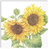 Guardanapo para Decoupage Ihr 33x33 Girassol Branco C/ 20 Unidade