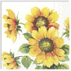 Guardanapo para Decoupage Ihr 33x33cm com 2 Unidades - Girassol Colorido