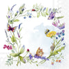 Guardanapo para Decoupage Ihr 33x33 Coroa de Primavera C/ 20 Unidade