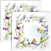 Guardanapo para Decoupage Ihr 33x33cm com 2 Unidades - Coroa de Primavera