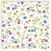 Guardanapo para Decoupage Ihr 33x33 Flores Felizes Azul Amarelo C/ 20 Unidade