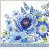 Guardanapo para Decoupage Ihr 33x33cm com 2 Unidades - Flores Primavera Azul
