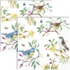 Guardanapo para Decoupage Ihr 33x33 Flores Primavera Passaro C/ 20 Unidade