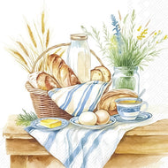 Guardanapo para Decoupage Ihr 33x33cm com 2 Unidades - Café da Manhã