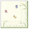 Guardanapo para Decoupage Ihr 33x33cm com 2 Unidades - Borboletas
