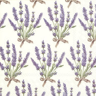 Guardanapo para Decoupage Ihr 33x33cm com 20 Unidades - Flor Buquê Lavanda