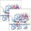 Guardanapo para Decoupage Ihr 33x33cm com 2 Unidades - Flor de Porcelana