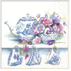 Guardanapo para Decoupage Ihr 33x33cm com 2 Unidades - Flor de Porcelana