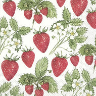 Guardanapo para Decoupage Ihr 33x33cm com 20 Unidades - Morango Deliciosos