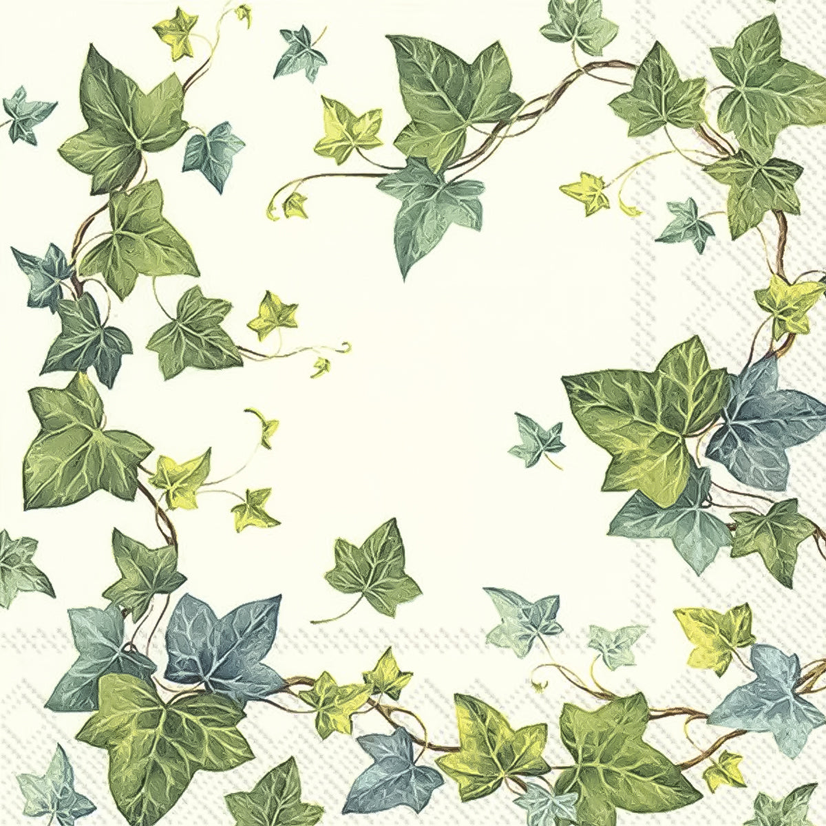 Guardanapo para Decoupage Ihr 33x33 Flor de Inverno Ivy C/ 20 Unidade
