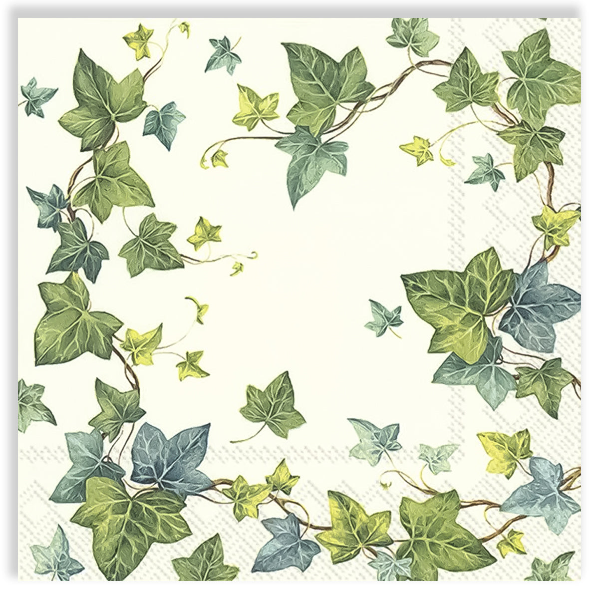 Guardanapo para Decoupage Ihr 33x33cm com 2 Unidades - Folhas de Inverno