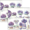 Guardanapo para Decoupage Ihr 33x33 Flor Vasos de Lavanda C/ 20 Unidade