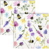 Guardanapo para Decoupage Ihr 33x33cm com 2 Unidades - Flor Summer Bees