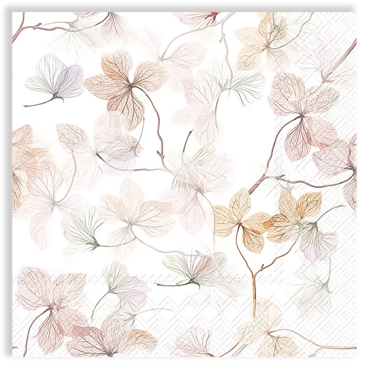 Guardanapo para Decoupage Ihr 33x33 Natureza Flor C/ 20 Unidade