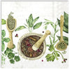 Guardanapo para Decoupage Ihr 33x33cm com 2 Unidades - Ervas Culinárias