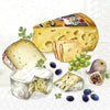 Guardanapo para Decoupage Ihr 33x33 Seleção Queijo C/ 20 Unidade