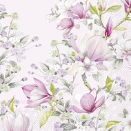 Guardanapo para Decoupage Ihr 33x33 Magnolia Romantica Rosa C/ 20 Unidade