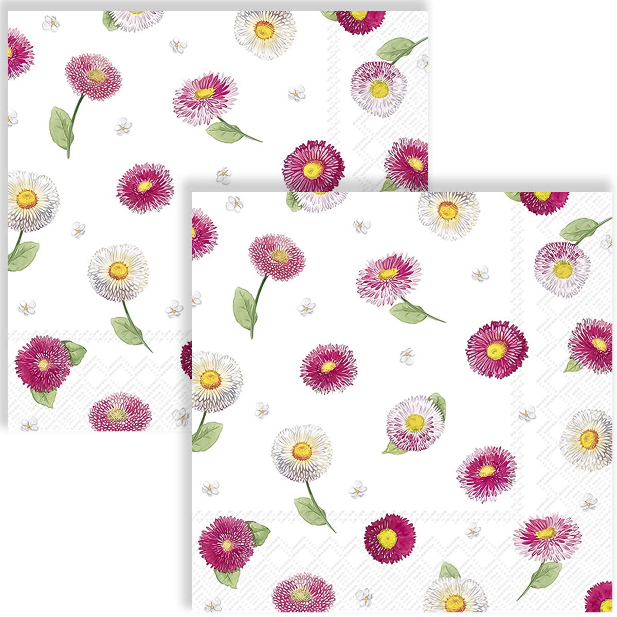 Guardanapo para Decoupage Ihr 33x33cm com 2 Unidades - Flor de Barriga