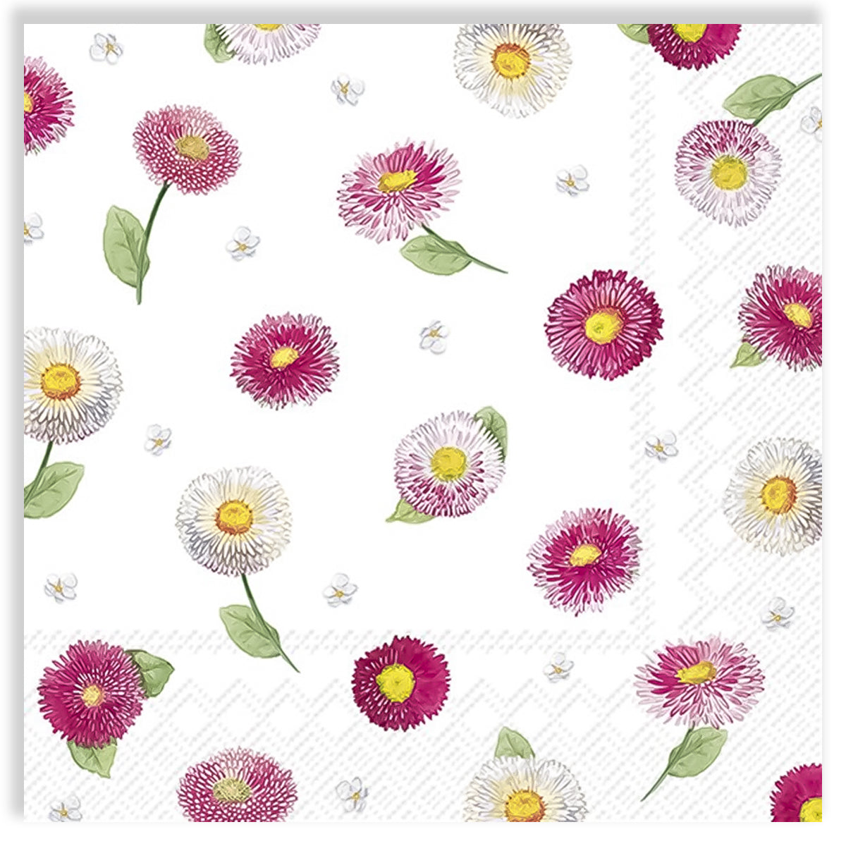 Guardanapo para Decoupage Ihr 33x33cm com 2 Unidades - Flor de Barriga