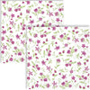 Guardanapo para Decoupage Ihr 33x33 Flores Felizes Rosa C/ 20 Unidade