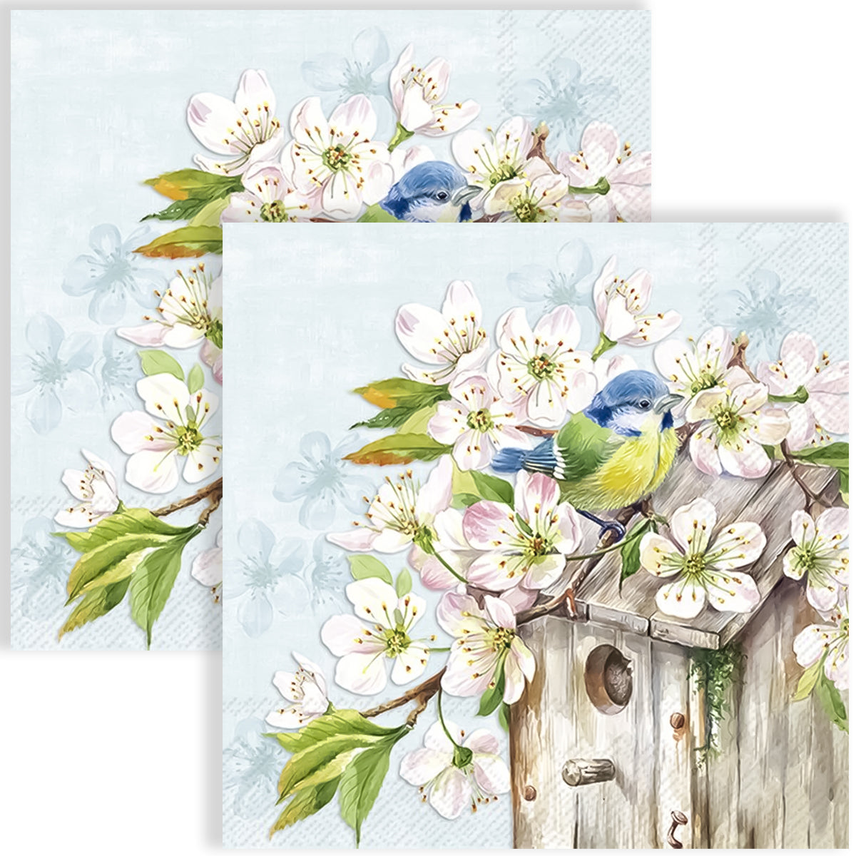 Guardanapo para Decoupage Ihr 33x33cm com 2 Unidades - Casa de Pássarinho