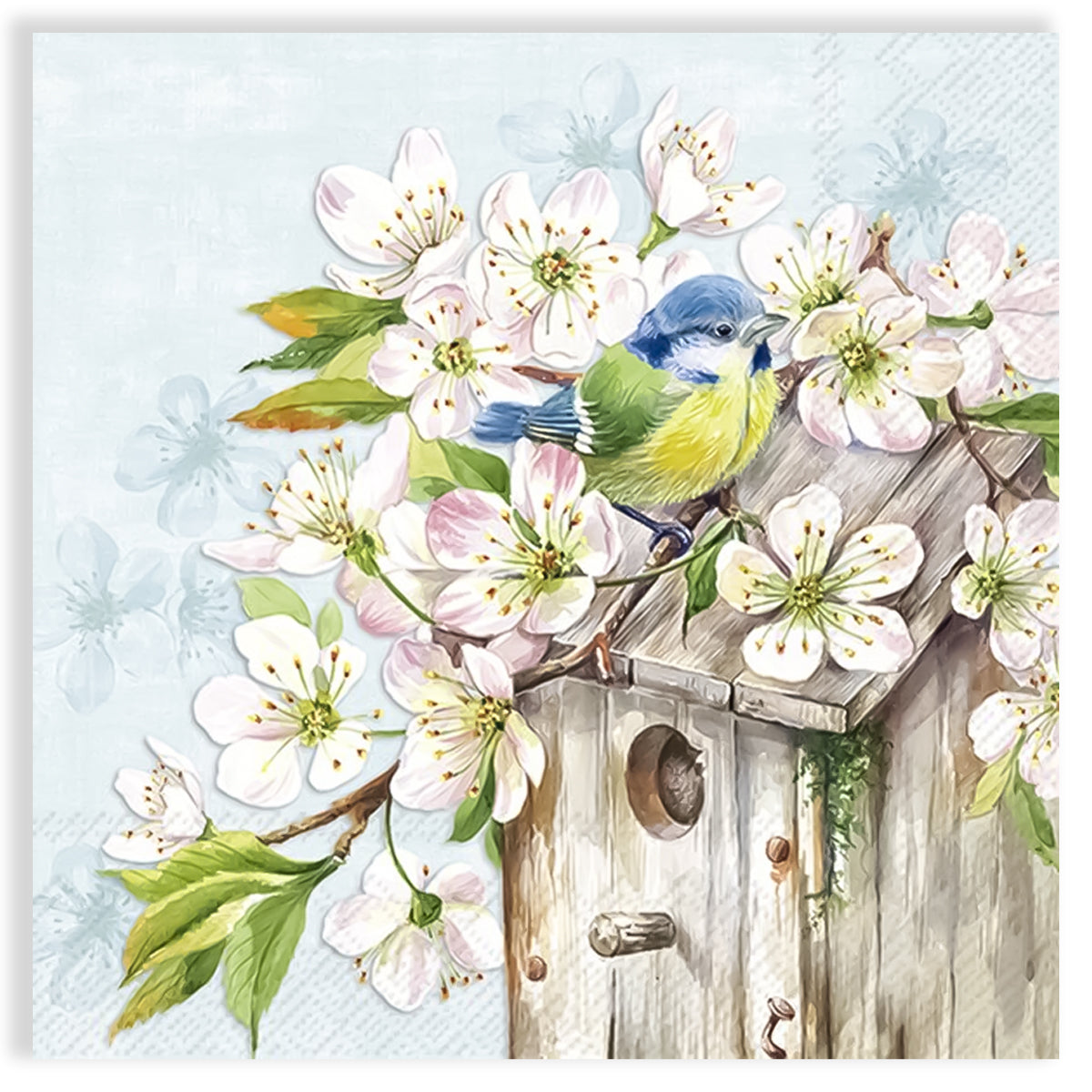 Guardanapo para Decoupage Ihr 33x33cm com 2 Unidades - Casa de Pássarinho