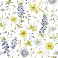 Guardanapo para Decoupage Ihr 33x33 Flores Lindos Azuis C/ 20 Unidade